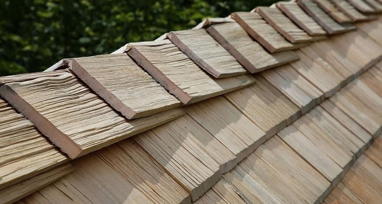 Cedar Wood Shake Shingles San Marino